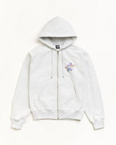 DOT SURF PUFF PRINT ZIP HOODIE