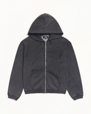 FADED GRAPHIC ZIP HOODIE
